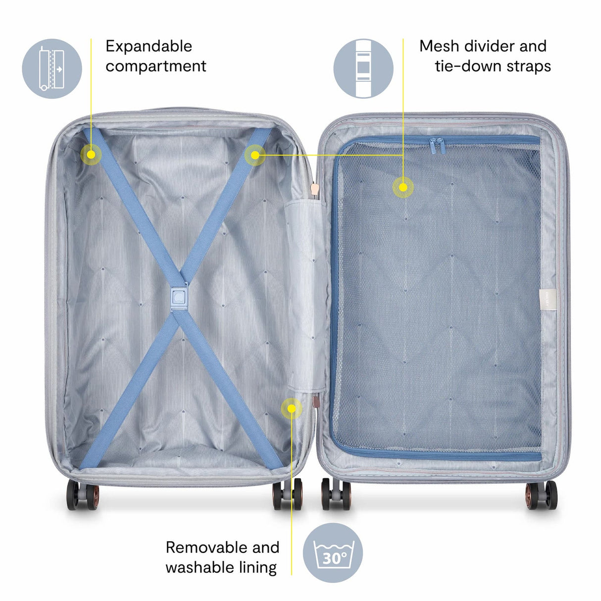 Delsey Cruise 3.0 Medium Checked Expandable Spinner , , 03-Cruise-30-Large-Int_1800x1800_a663a3dd-d94b-460e-a2b9-c03abb85f52b