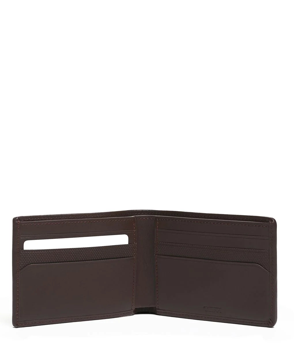 TUMI Alpha Double Billfold Men's Wallet – Anthracite/Brown , , 1356077514_alt1