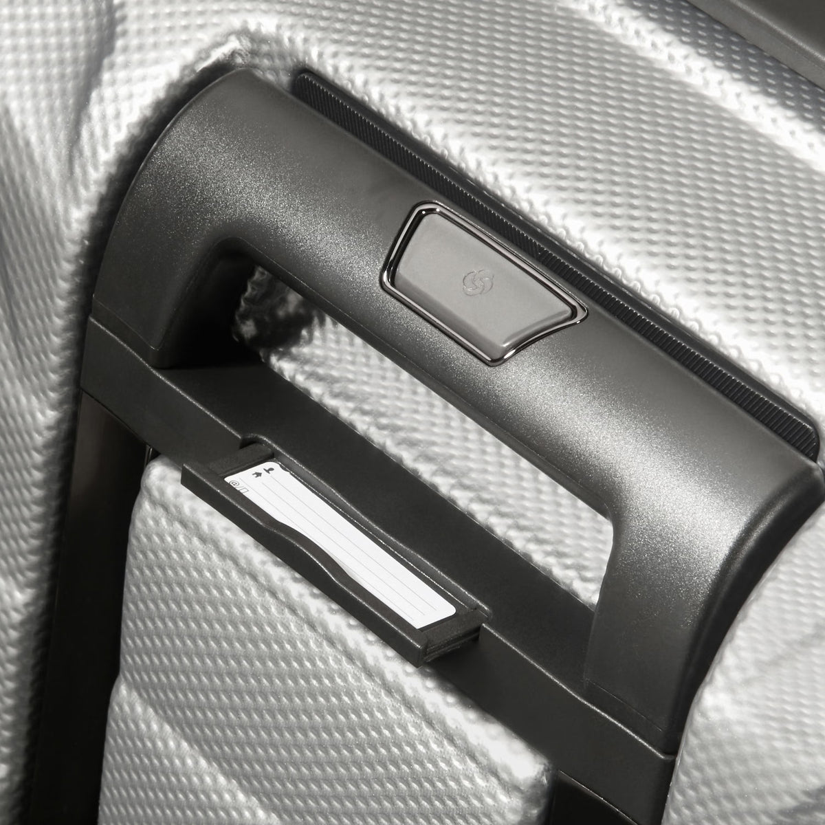 Samsonite Proxis Medium Hardside Spinner Luggage , , 1418461776_MedSpin_ID_Tag