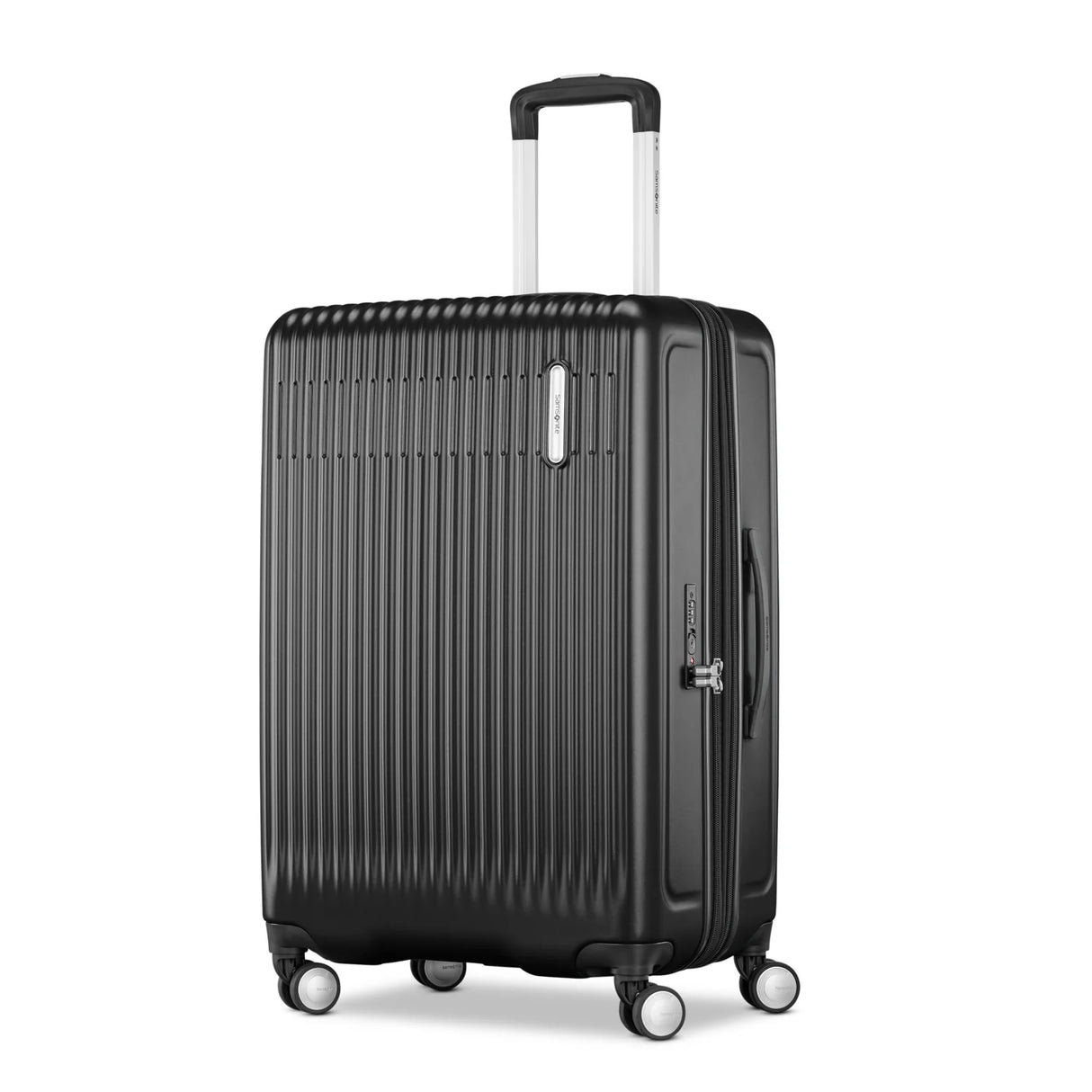 Samsonite Opto 4 Medium Expandable Spinner , Asphalt Black , Samsonite-Opto-4-Medium-Spinner-12