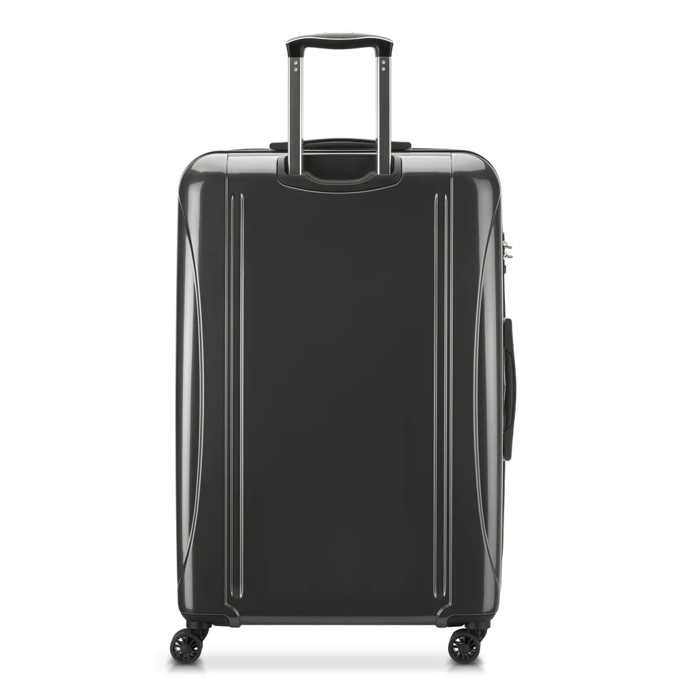 DELSEY Helium Aero 2-Piece Hardside Expandable Spinner Luggage Set – Metal Brushed