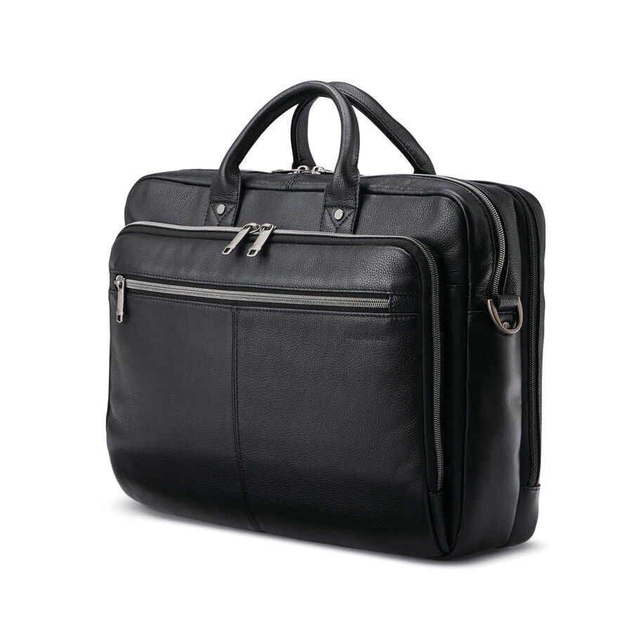 Samsonite Classic Leather Toploader Brief , , 1260391041_Toploader