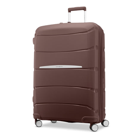 Samsonite Outline Pro Large Expandable Spinner , Chocolate Mauve , 137395-3452-FRONT34