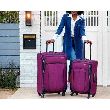 American Tourister 4 Kix 2.0 Medium Spinner , , 1423532011_24Spin_Lifestyle1
