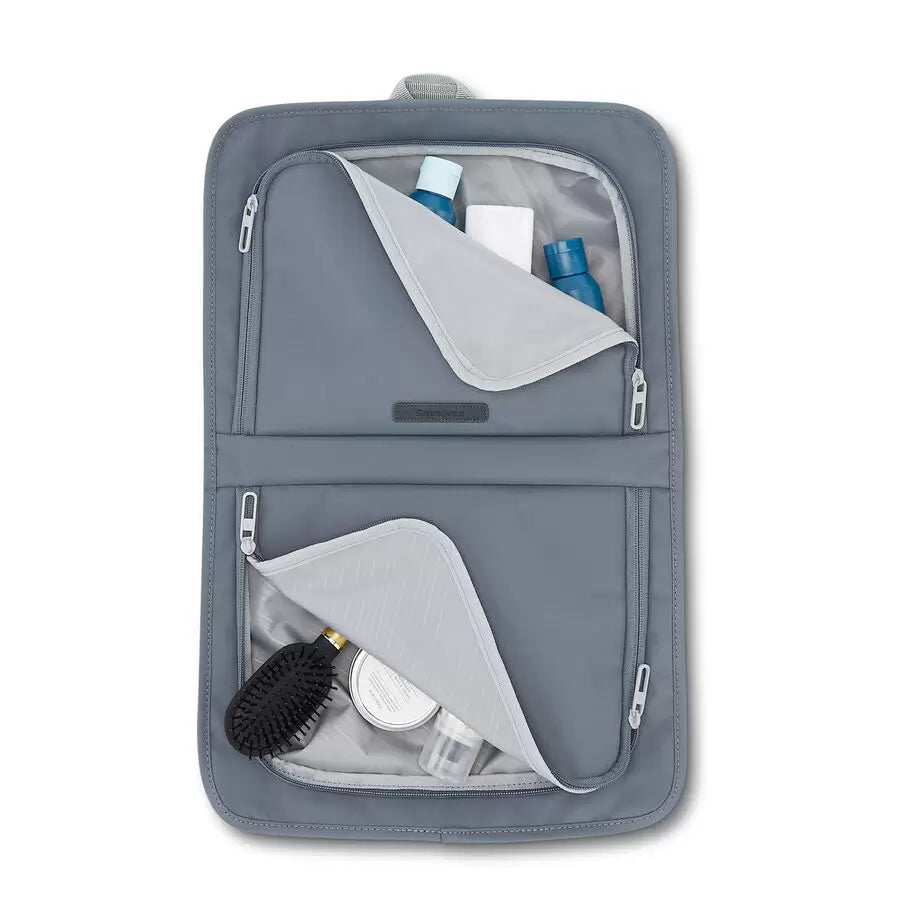 Samsonite Elevation Plus Softside 22x14x19 Carry-On Spinner, Midnight Blue , , 147937-1549-WETPOCKET-9