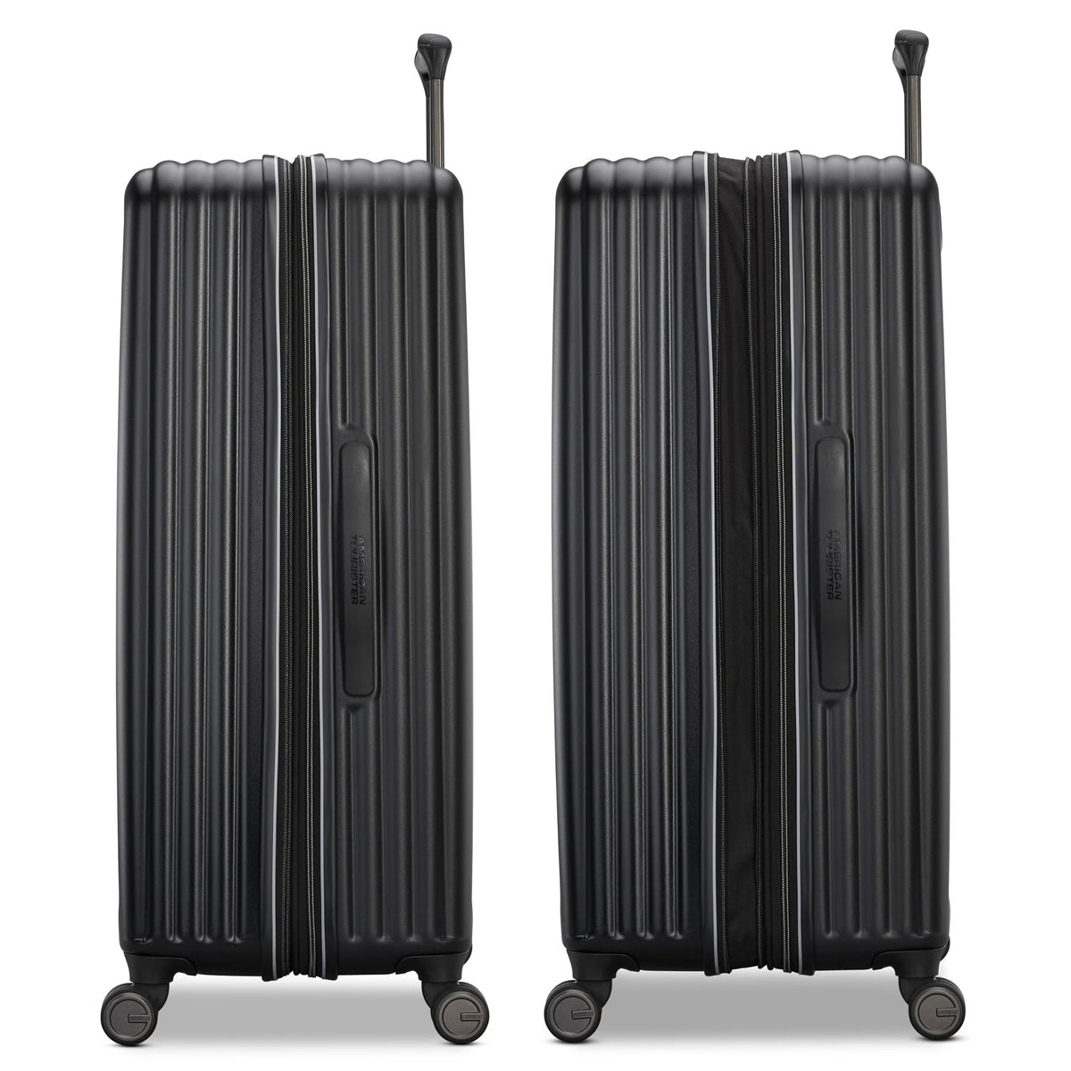 American Tourister Fathead 22" Expandable Hardside Carry-On Spinner – Black , , 152600-1041-EXPANSION-7