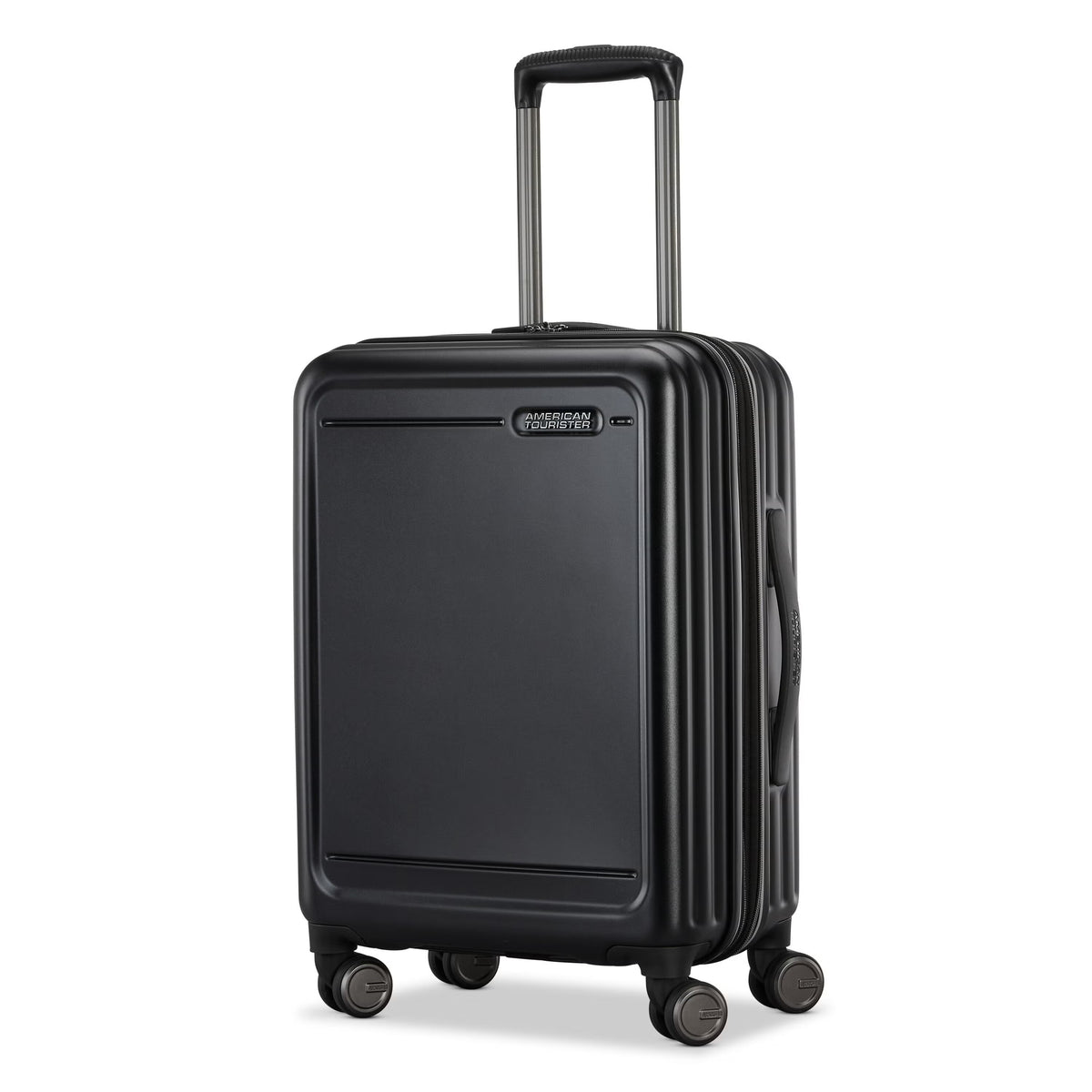 American Tourister Fathead 22" Expandable Hardside Carry-On Spinner – Black , , 152600-1041-FRONT34