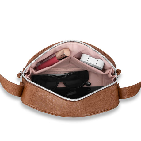 Samsonite Mobile Solution 2 Leather RFID Crossbody Bag , , 157483-1221-INTERIOR_STYLED-6