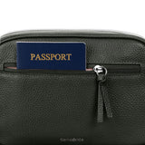 Samsonite Mobile Solution 2 Leather RFID Crossbody Bag , , 157483-1633-BACK_POCKET-5