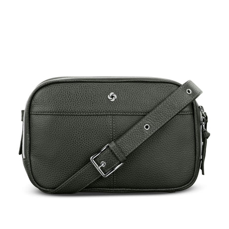 Samsonite Mobile Solution 2 Leather RFID Crossbody Bag , , 157483-1633-FRONT