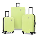 American Tourister Groove 3-Piece Hardside Spinner Luggage Set Celery Green