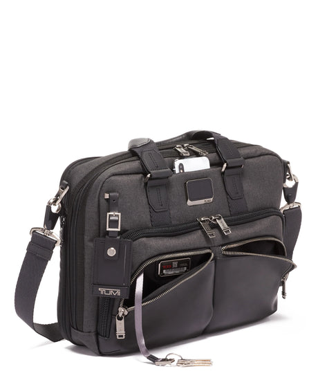 TUMI Alpha Bravo Albany Slim Commuter Briefcase - Anthracite , , 286f377c7f0dca6085a87a4eed9c955bc37a4ec241d46d5038542788b7beea34_c649d7a8-27b2-4ff9-9e9d-0e055fd63244