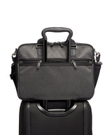 TUMI Alpha Bravo Albany Slim Commuter Briefcase - Anthracite