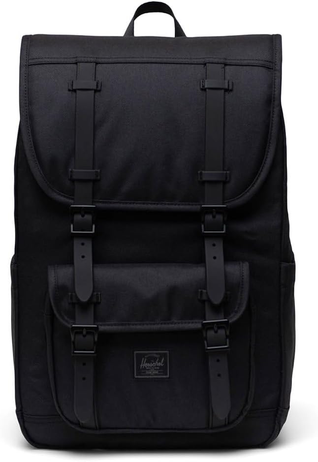 Herschel Little America™ Backpack | Mid-Volume - 21L , Black Tonal , 518KRJO07GL._AC_SL1000