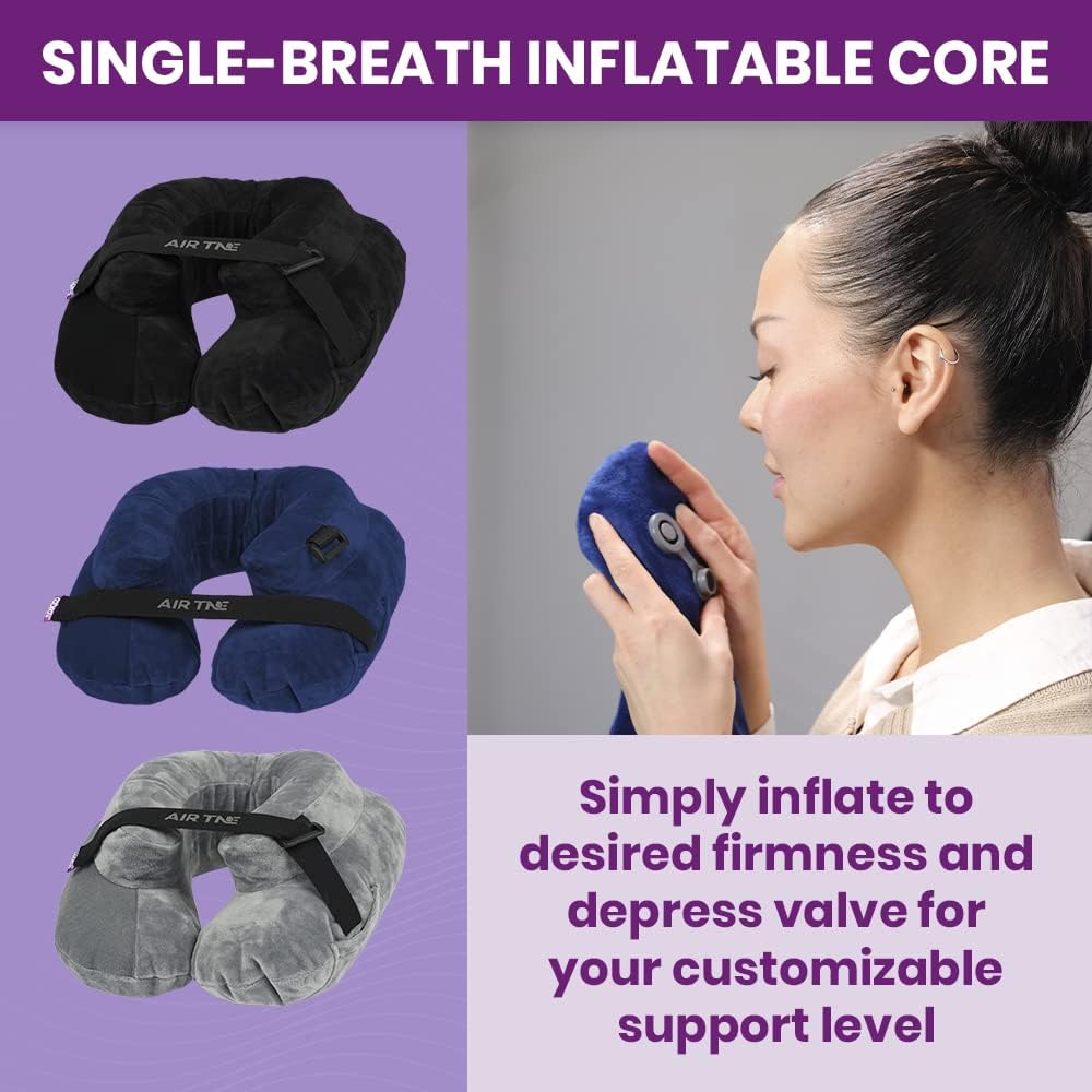Cabeau Air TNE Inflatable Travel Pillow