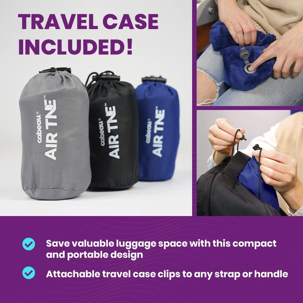 Cabeau Air TNE Inflatable Travel Pillow