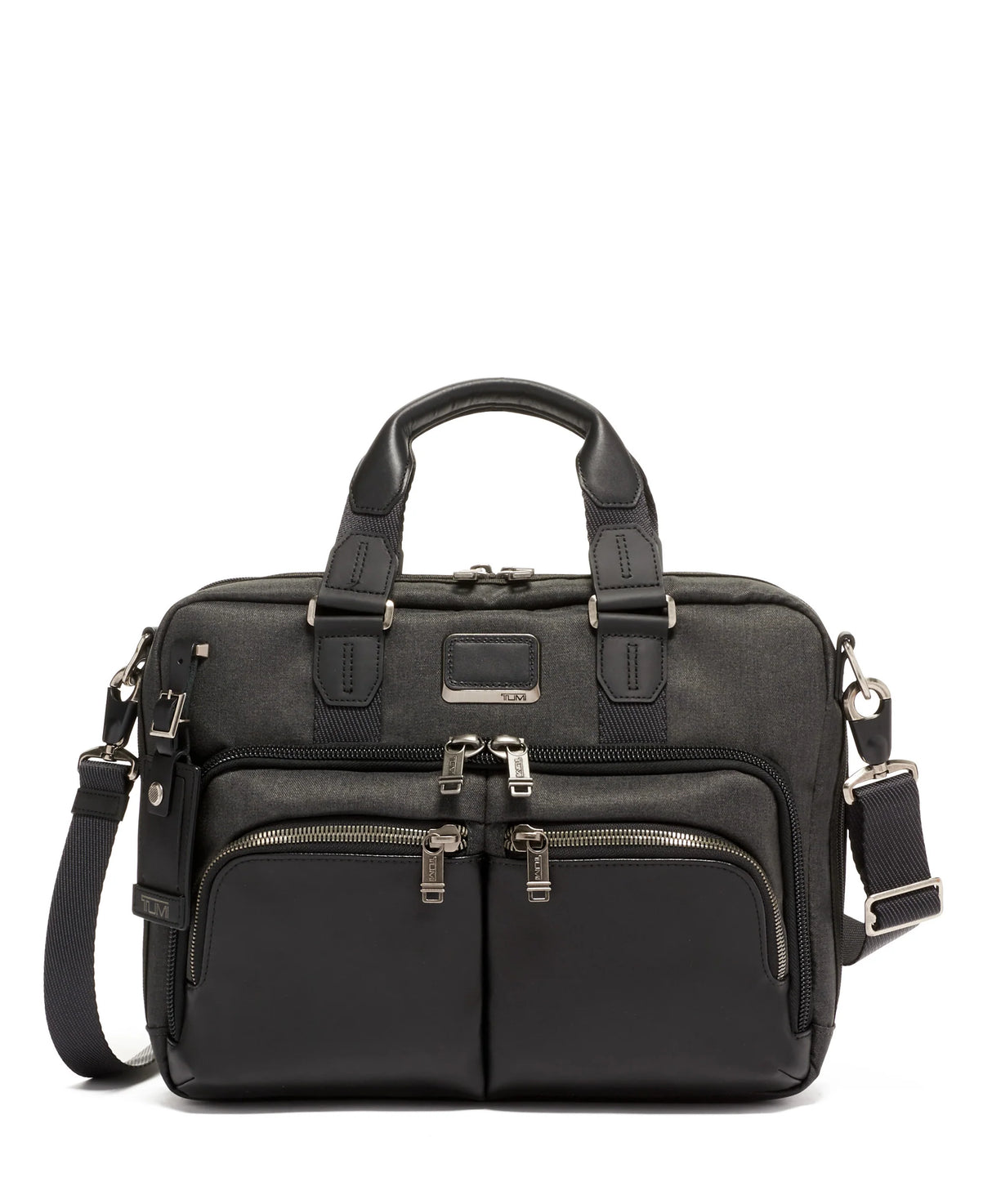 TUMI Alpha Bravo Albany Slim Commuter Briefcase - Anthracite