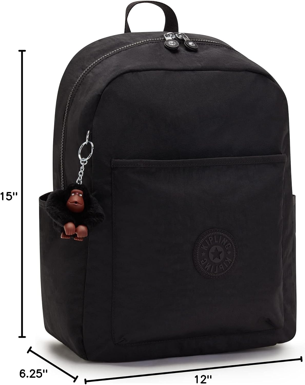 Kipling Bennett Women's Lightweight Nylon Laptop Backpack – Black Tonal , , 71CJnmreRdL._AC_SL1500_3c791096-3a45-472d-8363-49b1b8d1e2a0