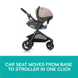 Evenflo Pivot Modular Travel System with LiteMax Preemie and Infant Car Seat (Desert Tan) , , 71RW4jqxtaL._SL1500