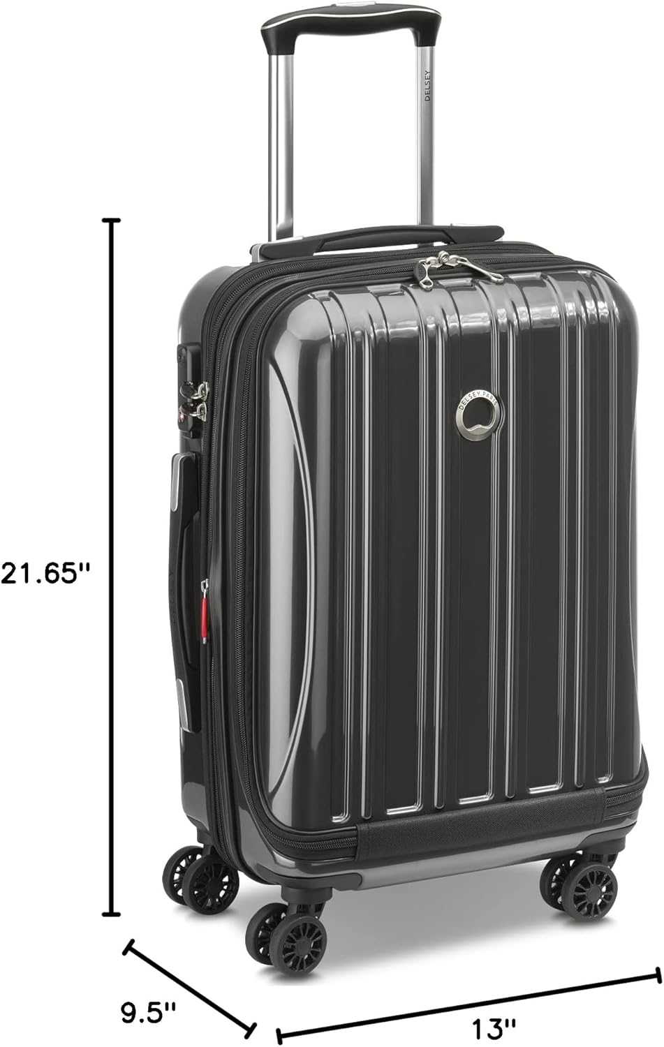 Delsey Paris Helium Aero 19" International Carry-On Spinner Luggage