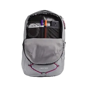 The North Face Women’s Jester Backpack, Meld Grey Dark Heather/Dramatic Plum