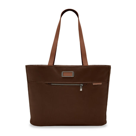 Briggs & Riley Baseline Traveler Tote , Chocolate , BL255-18-Front_1800x1800_a4b68948-73de-4e61-944c-1870affe1778