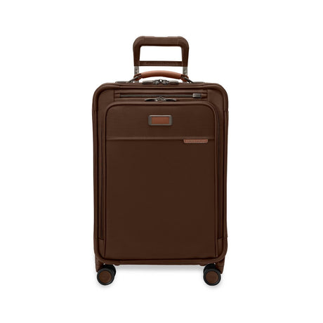 Briggs & Riley Baseline Essential 22" Carry-On Expandable Spinner , Chocolate , BLU122CXSP-18-Front_1800x1800_ec573efa-fb96-4f29-90e3-e5751405b43c
