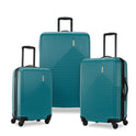 American Tourister Groove 3-Piece Hardside Spinner Luggage Set Teal