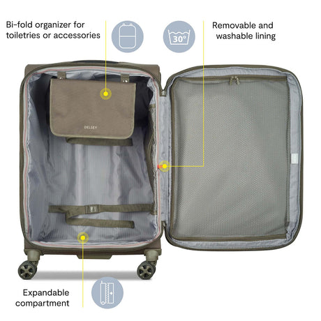 Delsey Helium DLX Large Checked Expandable Spinner , , HeliumDLXLargeInt_1800x1800_d6a3a135-2e9d-4b5d-91bf-98b3509cc618