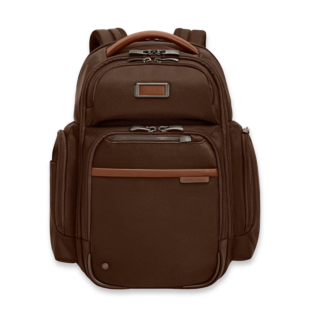 Briggs & Riley @Work Large Cargo Backpack , Chocolate , KK536-18-Front_1800x1800_1a1d364d-48ba-4812-9419-fbd166198fa7