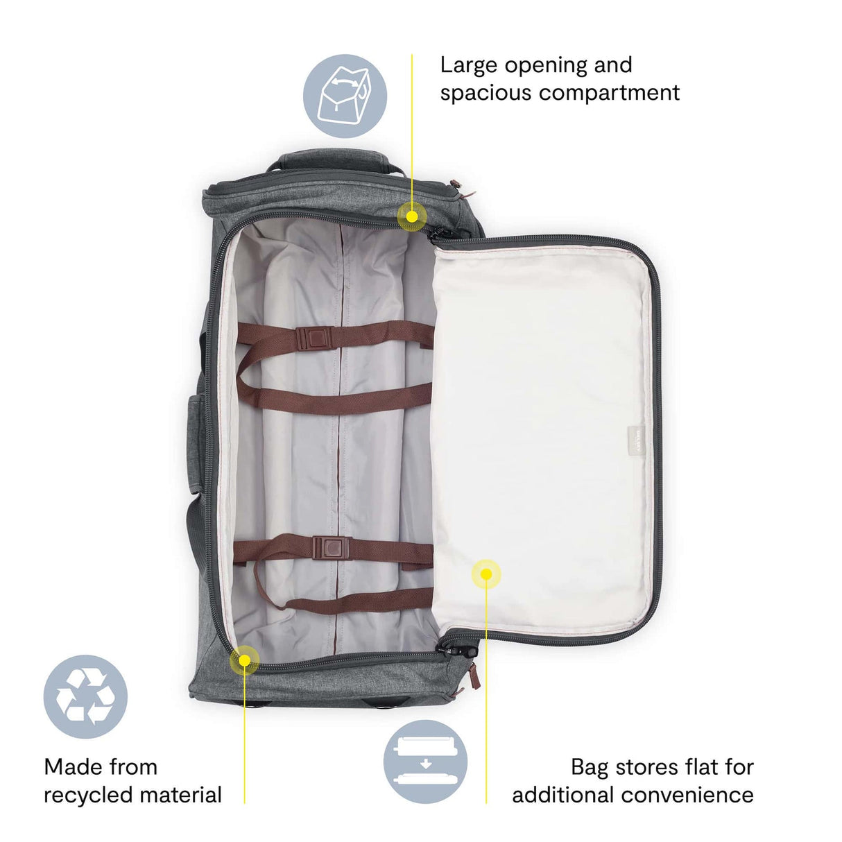 Delsey Maubert 2.0 Medium Wheeled Duffel , , Maubert2.0Int_1800x1800_a272e0b5-681f-415e-bce4-becdfd0d36ea