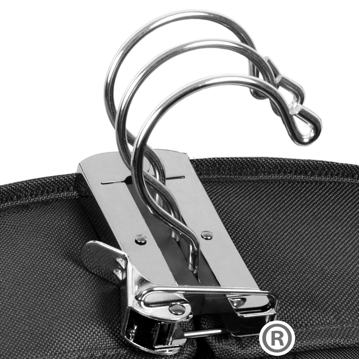 WallyBags 52” Deluxe Travel Garment Bag , , WallyLock_wood-hangers_BLACK__67043.1603806033.1280.1280__35807