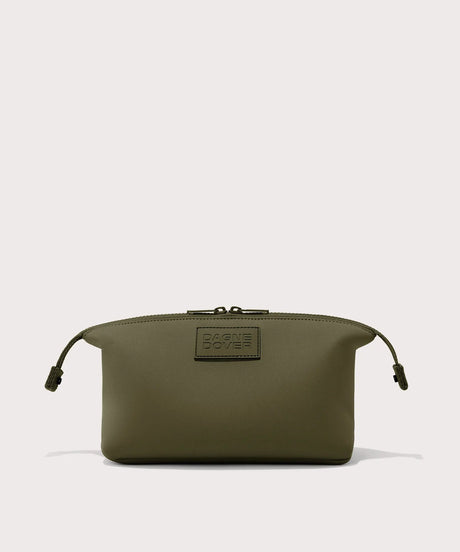 Dagne Dover Large Hunter Neoprene Toiletry Bag , , dagne-2025-365_Hunter_Dark-Moss_L_frontunsnapped-2048x2048-873d0ffb-648a-4605-b2ba-1e74e042c9e5_10614677-d486-4f0c-8cfc-d038d40d1c18