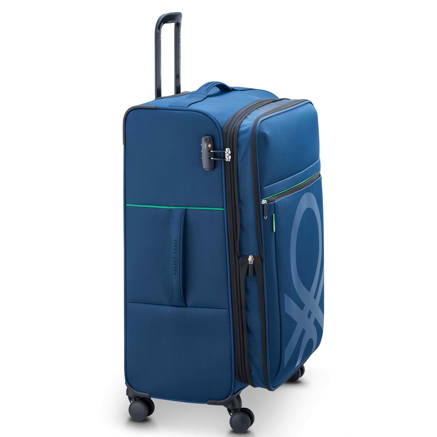 United Colors of Benetton x Delsey Color Block Large Spinner