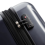 DELSEY Helium Aero 2-Piece Hardside Expandable Spinner Luggage Set – Metal Brushed