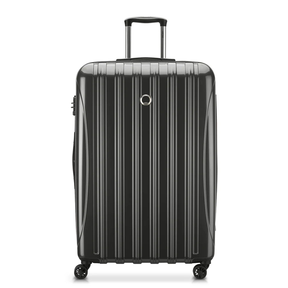 DELSEY Helium Aero 2-Piece Hardside Expandable Spinner Luggage Set – Metal Brushed