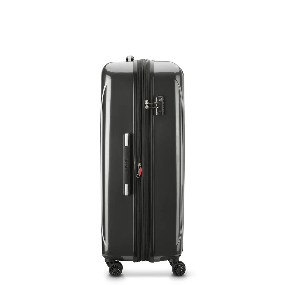 DELSEY Helium Aero 2-Piece Hardside Expandable Spinner Luggage Set – Metal Brushed