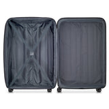 DELSEY Helium Aero 2-Piece Hardside Expandable Spinner Luggage Set – Metal Brushed