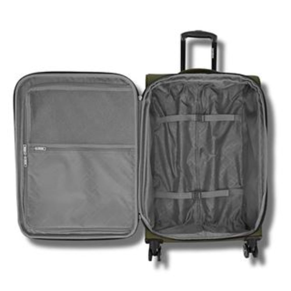 Samsonite Saire LTE Expandable Luggage Spinner, 2 Piece Set, Olive Green